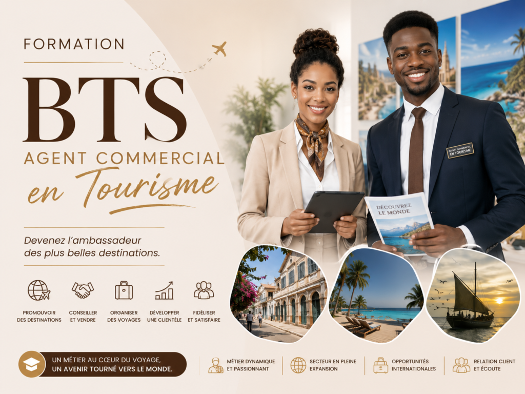 BTS agent Commercial en Tourisme