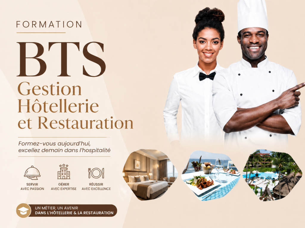 BTS Gestion hôtelière et Restauration
